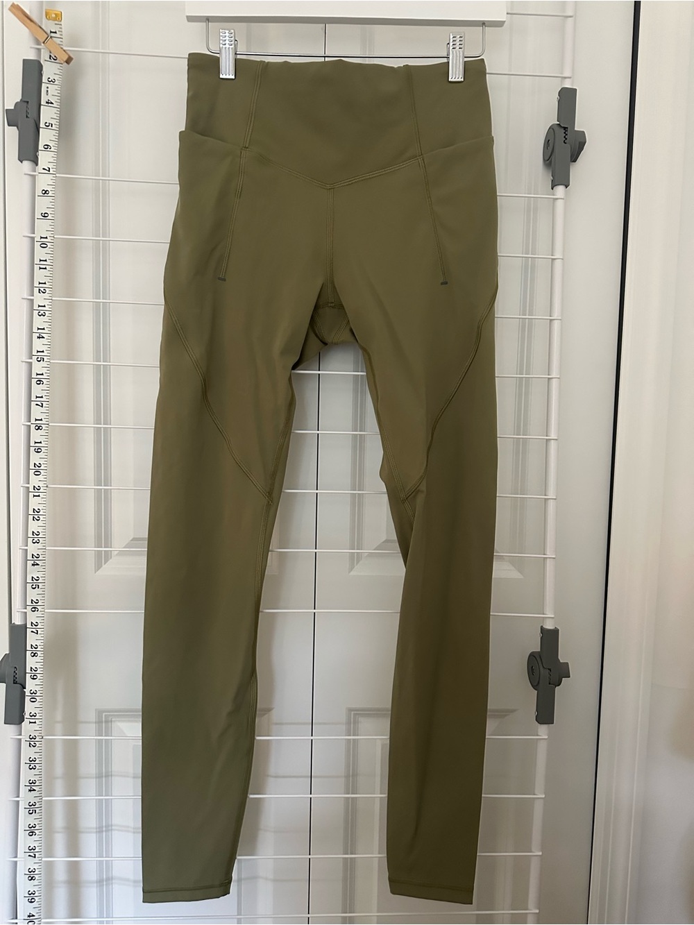 lululemon athletica Light Olive Green Active Leggings